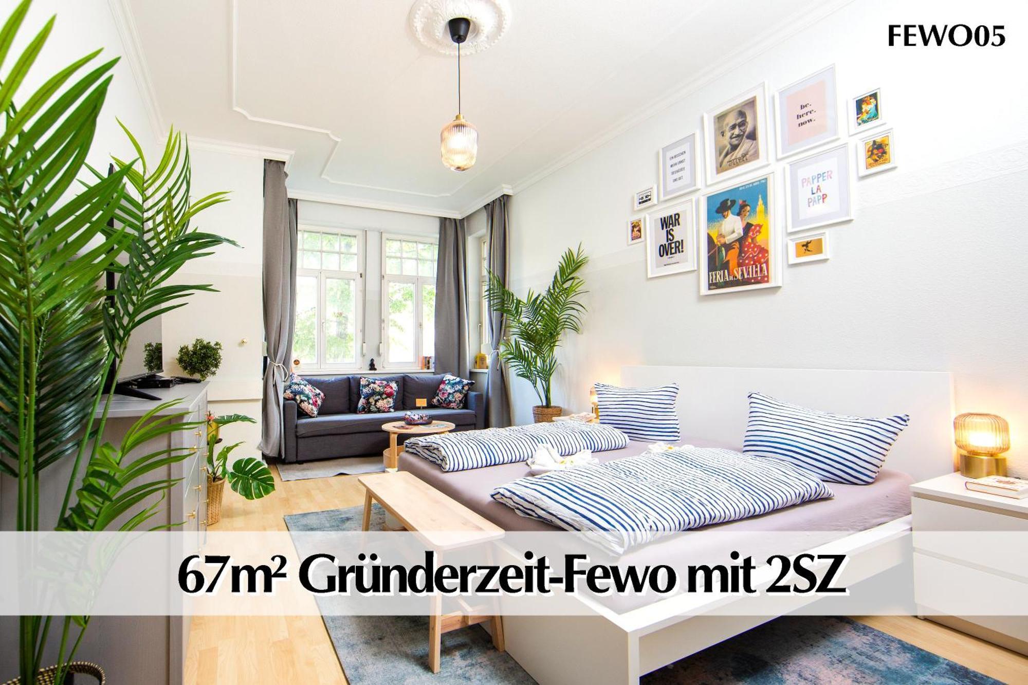 12 Fewos Im Jugendstilhaus Mit Aufzug, Terrasse, Kingsize-Bett, Smart-Tv, Etc Érfurt Exterior foto