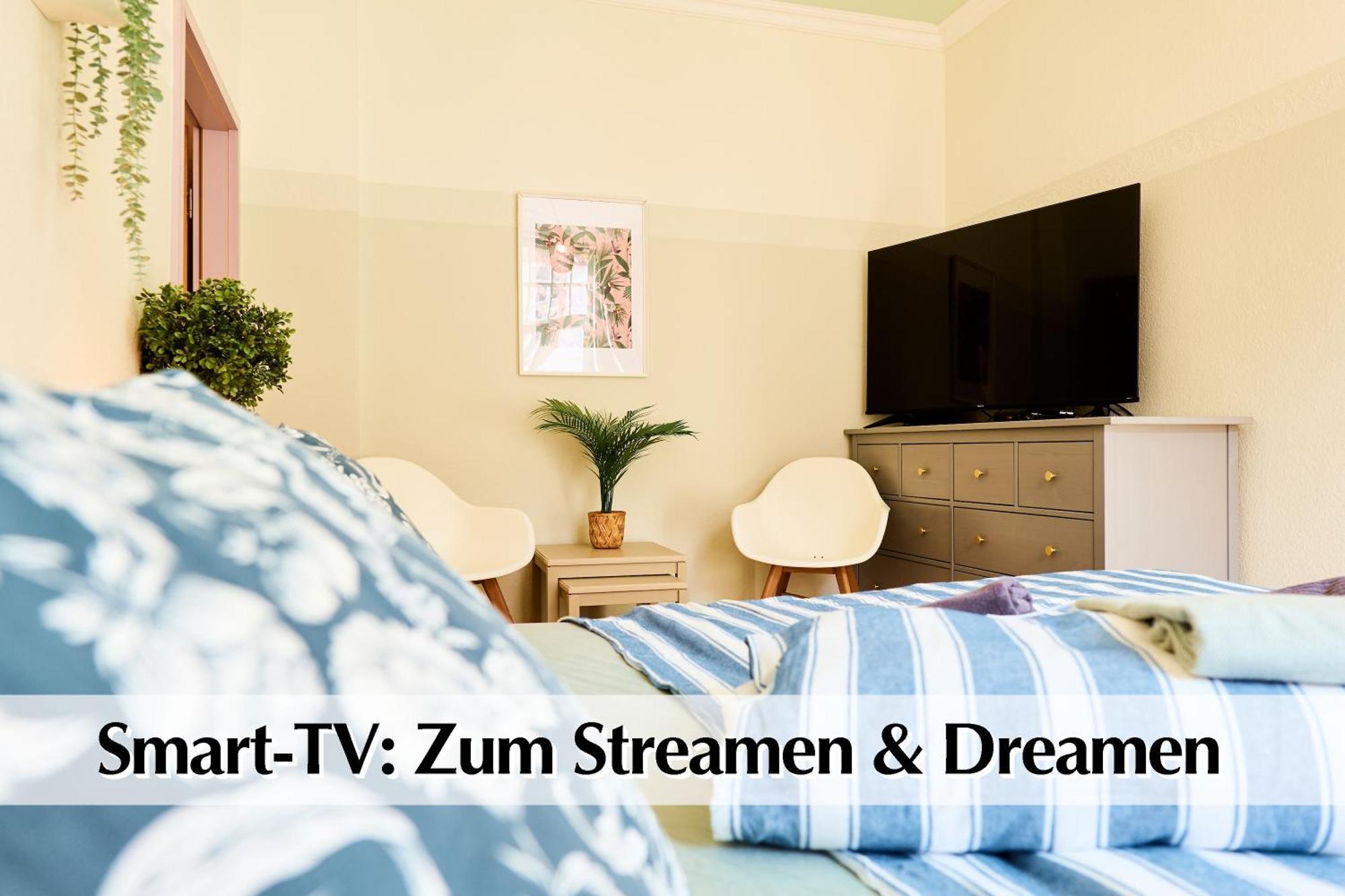 12 Fewos Im Jugendstilhaus Mit Aufzug, Terrasse, Kingsize-Bett, Smart-Tv, Etc Érfurt Habitación foto