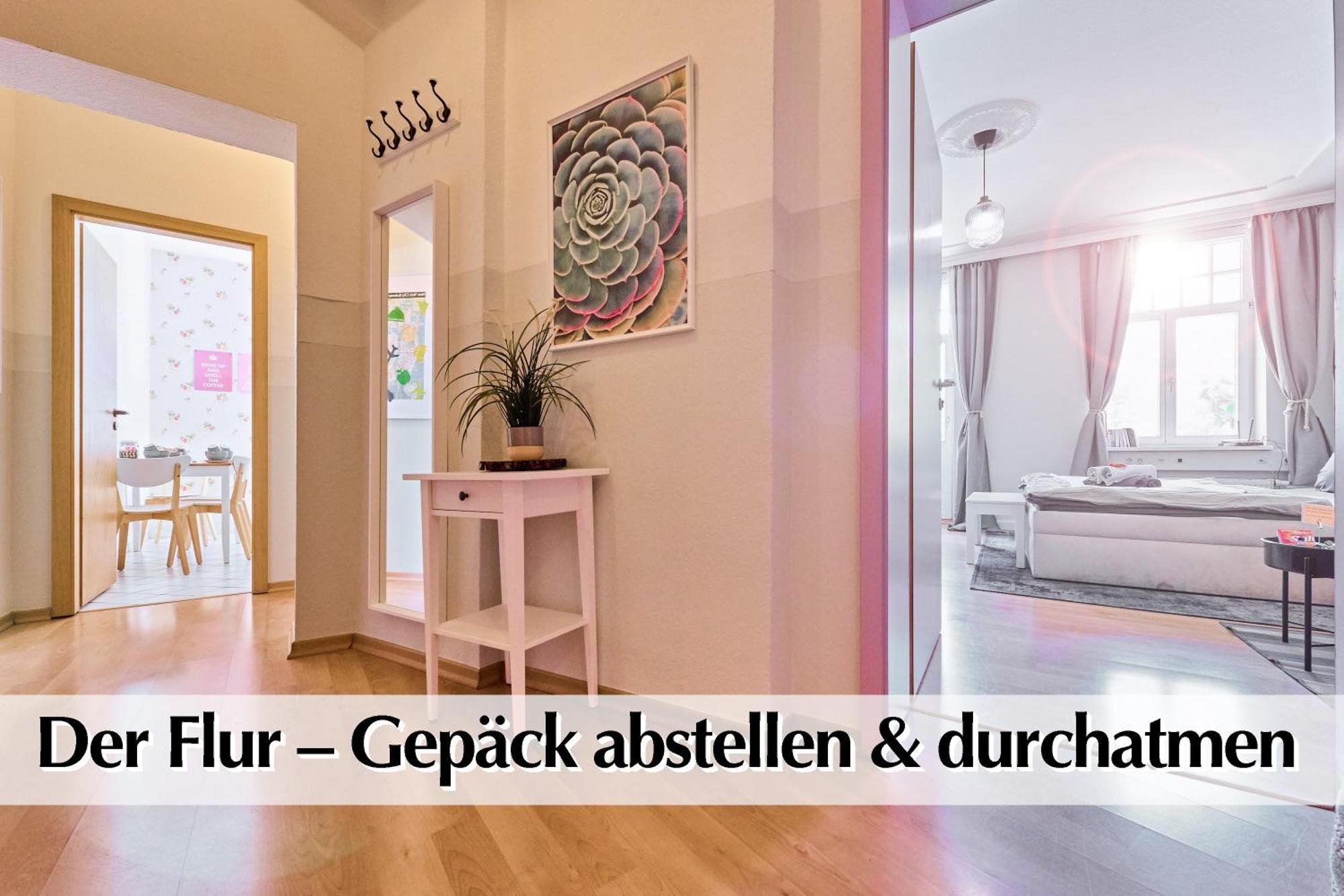 12 Fewos Im Jugendstilhaus Mit Aufzug, Terrasse, Kingsize-Bett, Smart-Tv, Etc Érfurt Habitación foto