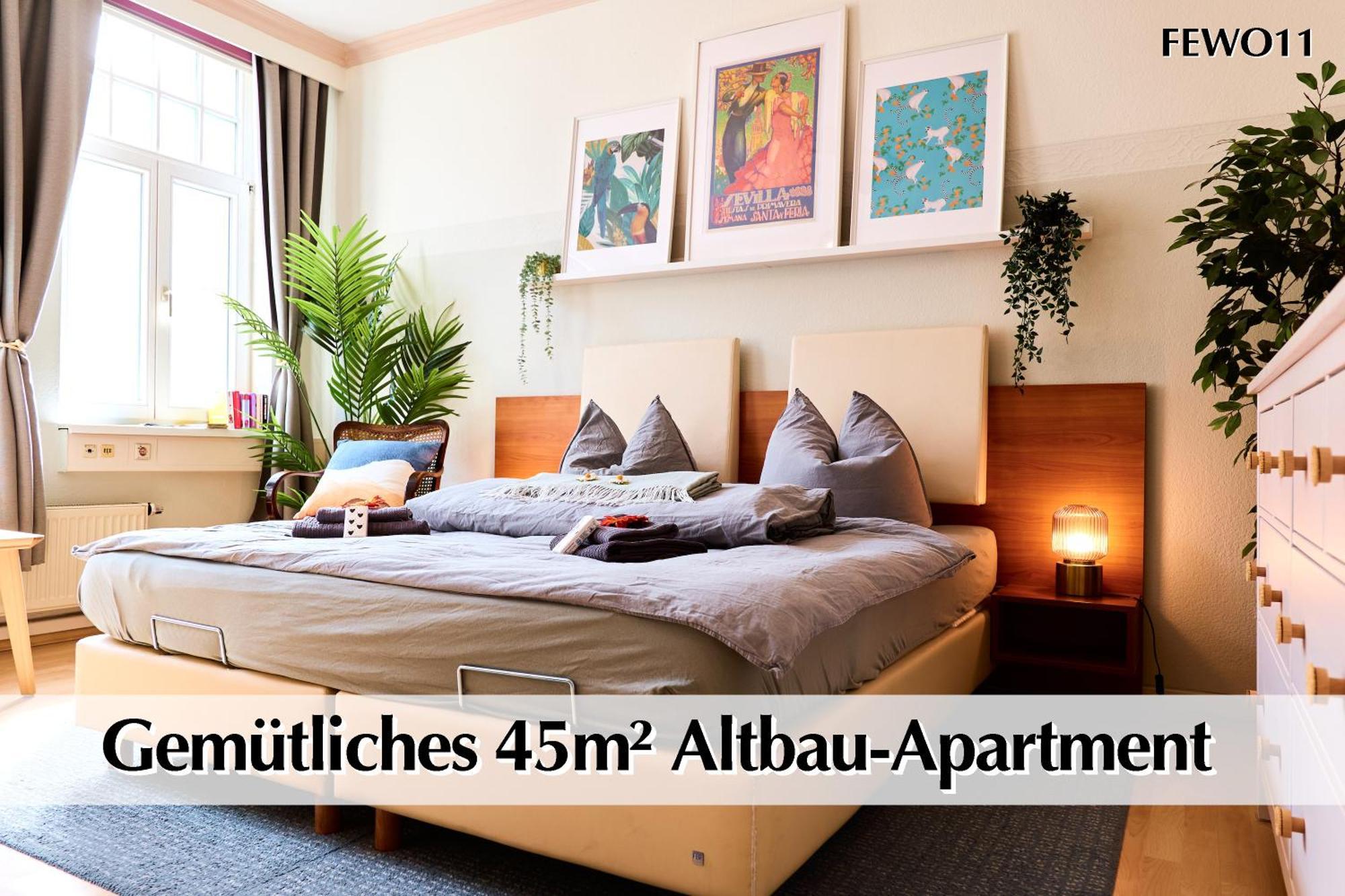 12 Fewos Im Jugendstilhaus Mit Aufzug, Terrasse, Kingsize-Bett, Smart-Tv, Etc Érfurt Exterior foto